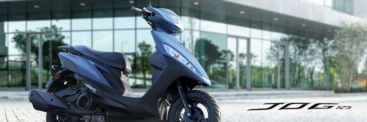 原付二種スクーター「JOG125」の新色発売~多くの方がカジュアルに使える「グレーイッシュブルー」~ 原付二種スクーター「JOG125」の新色発売~多くの方がカジュアルに使える「グレーイッシュブルー」~